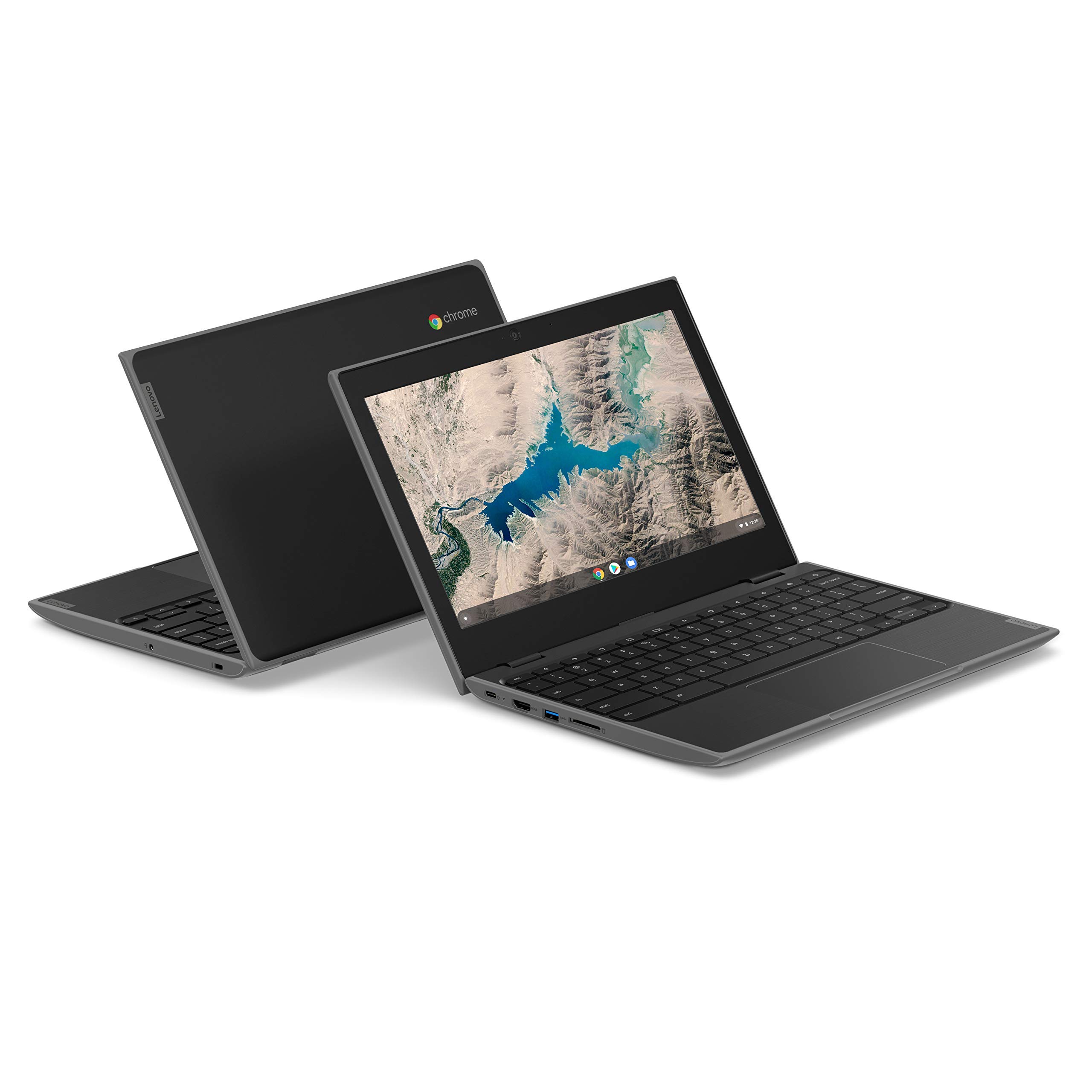 Lenovo 100E Chromebook 2ND Gen Laptop, 11.6″ HD (1366 X 768) Display, MediaTek MT8173C Processor, 4GB LPDDR3 RAM, 16GB eMMC TLC SSD, Powervr GX6250, Chrome OS, 81QB000AUS, Black (Renewed)