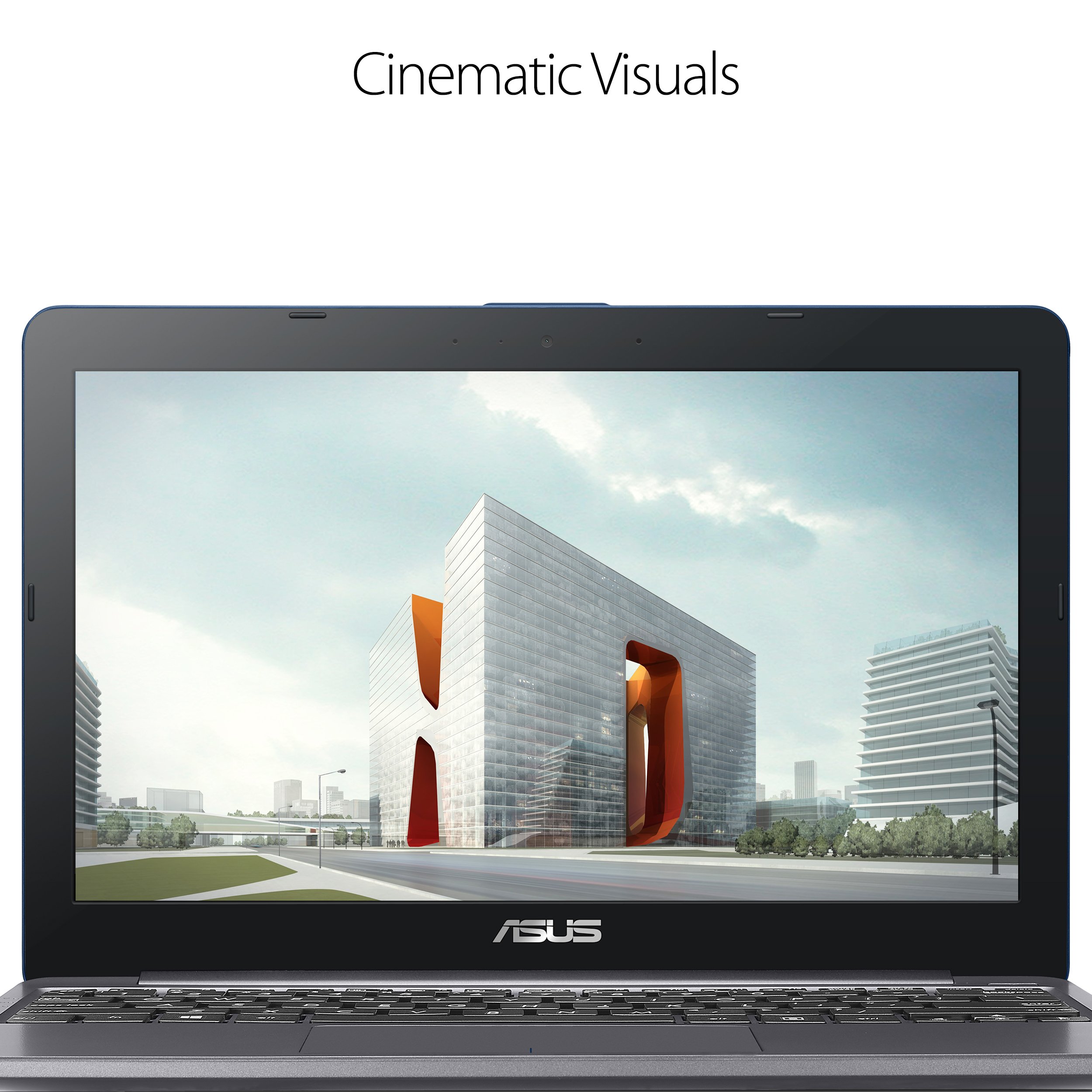 ASUS VivoBook L203MA Ultra-Thin Laptop, Intel Celeron N4000 Processor, 4GB RAM, 64GB eMMC storage, 11.6” HD, USB-C, Wi-Fi 5, Windows 10, L203MA-DS04, One Year of Microsoft Office 365