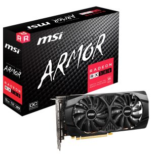 MSI Gaming Radeon Rx 580 256-bit 8GB GDRR5 HDMI/DP DirectX 12 VR Ready Crossfire Freesync Graphics Card (RX 580 8GT)