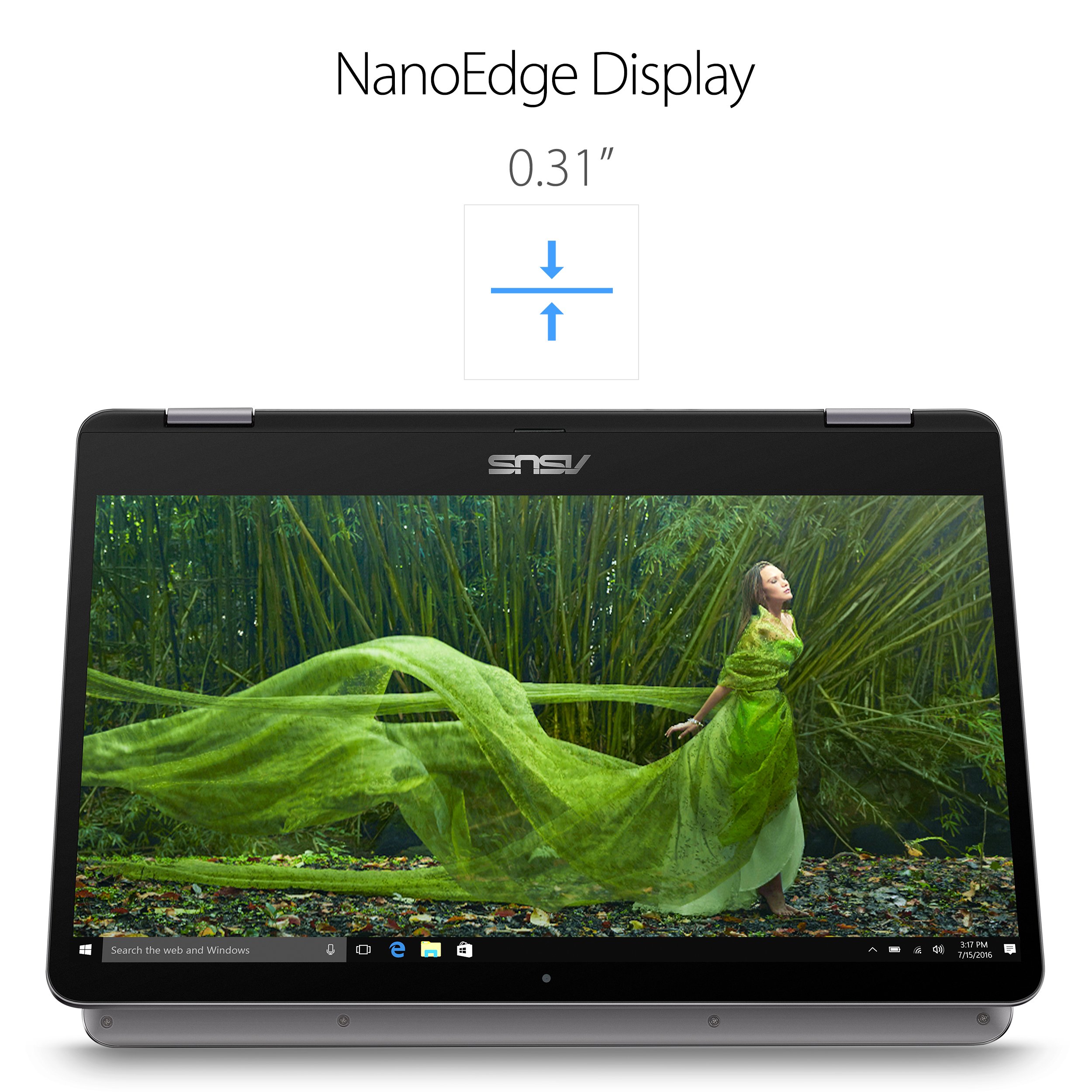 ASUS VivoBook Flip 14 Thin and Light 2-in-1 HD Touchscreen Laptop, Intel 2.6GHz Processor, 4GB RAM, 64GB Storage, Windows 10 in S Mode (Switchable to Win 10 Home), 1 Year Office 365 – J401MA-YS02
