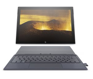 HP Envy x2 12-inch Detachable Laptop, Qualcomm Snapdragon Processor, 4 GB RAM, 128 GB Universal Flash Storage, Windows 10 Home in S Mode (12-e068ms, Natural Silver w/ Oxford Blue)