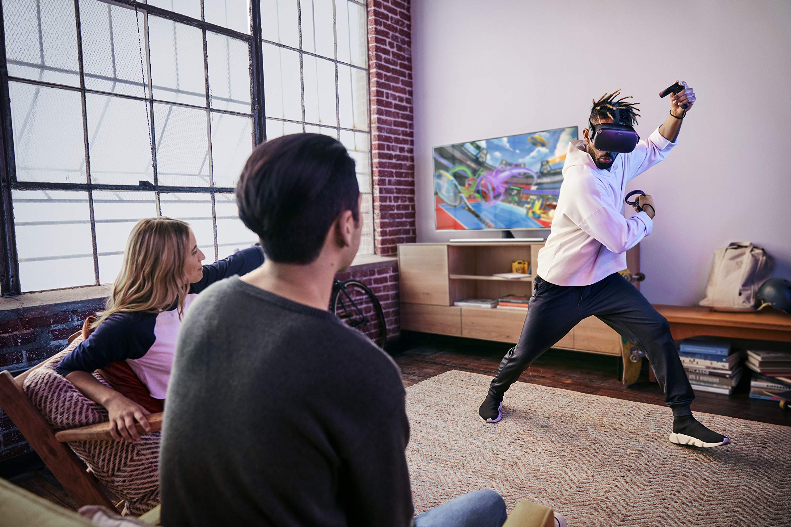 Oculus Quest 128GB VR Headset + Vader Immortal: A Star Wars VR Series