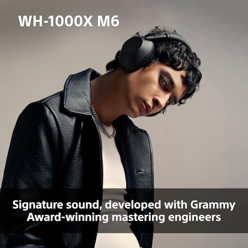 SONY WH-1000XM6 Flagship Noise Cancelling Over-Ear Wireless Bluetooth Headphones - Image 7