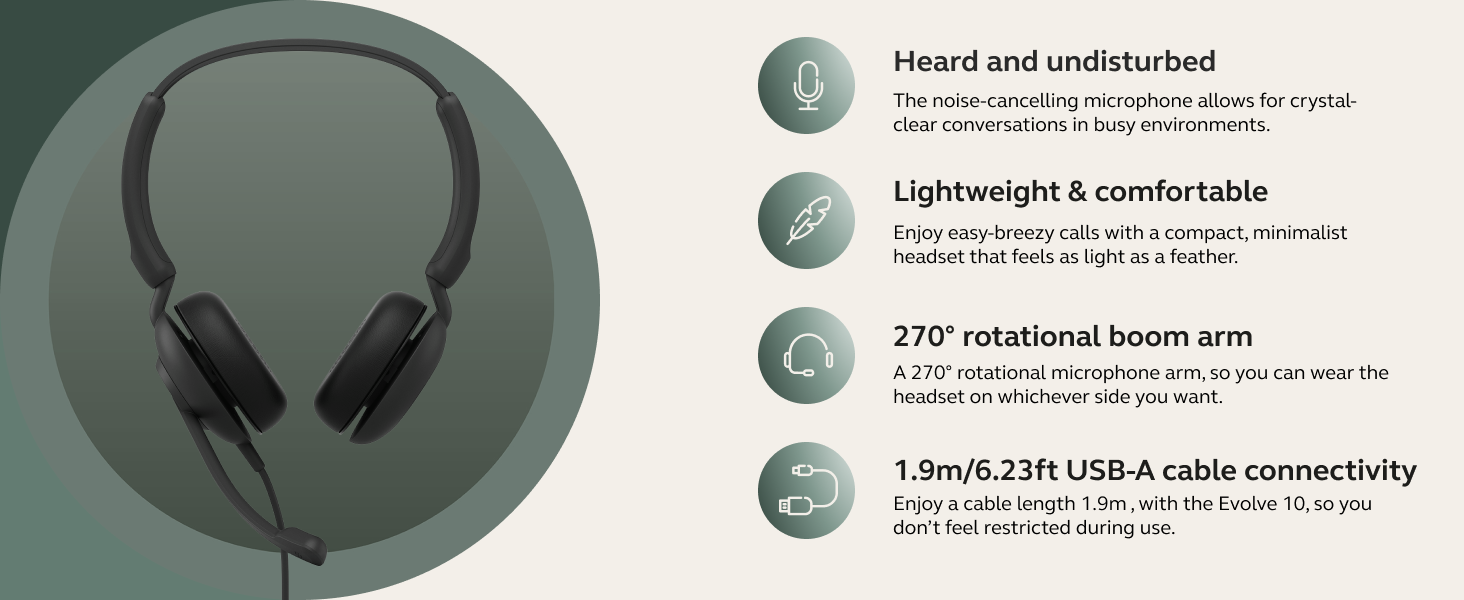 Evolve 10 key features