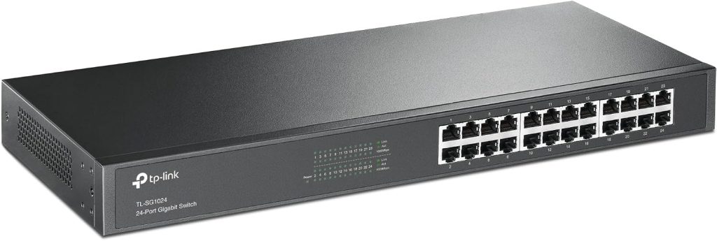 TP-Link TL-SG1024 24-Port Gigabit Desktop/Rackmount Network Switch