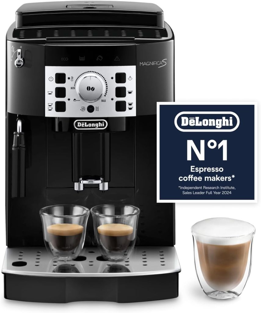 De'Longhi Magnifica S - Automatic Coffee Machine 2 Drinks Black