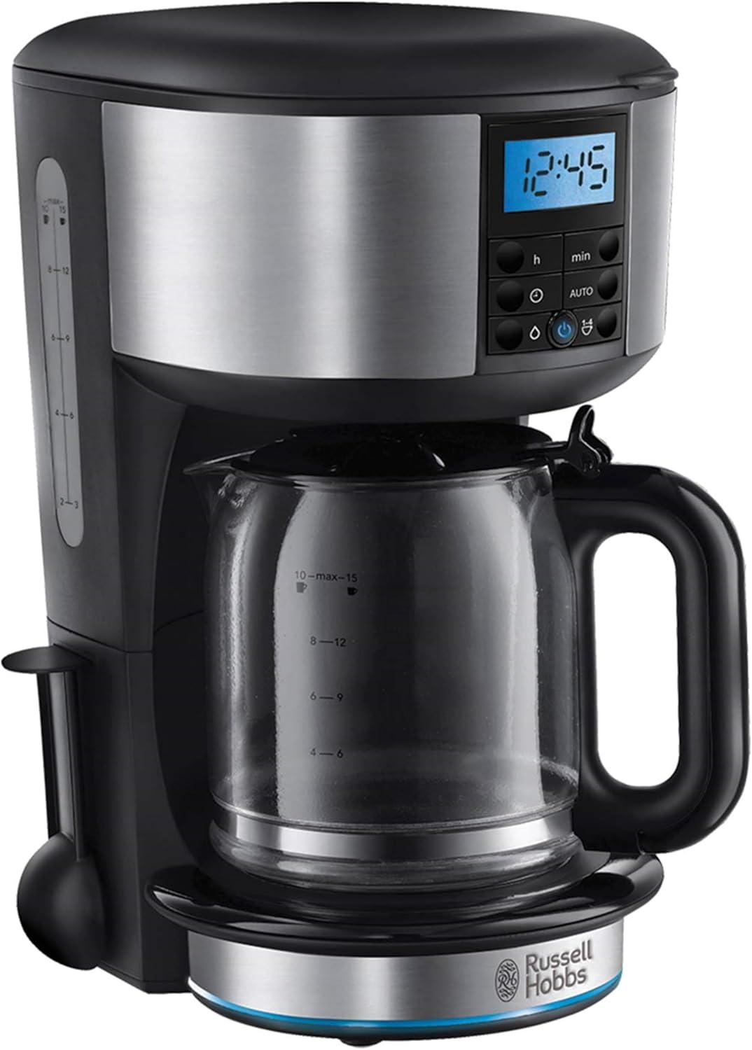 Russell Hobbs Buckingham Filter Coffee Machine, 1.25L Carafe, 10 Cups