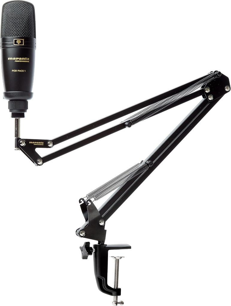 Marantz Professional Pod Pack 1 USB Microphone with Boom Arm