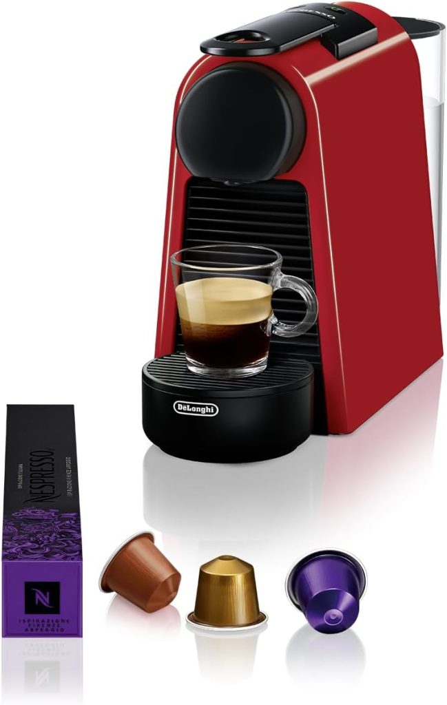Nespresso DELONGHI Essenza Coffee EN85 | DELONGHI Red Automatica  [Energy Class A]