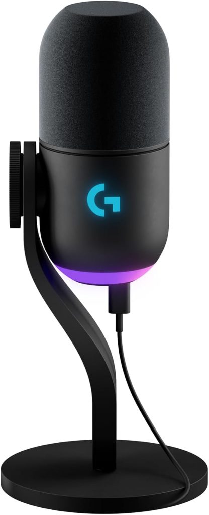 Logitech G Yeti GX Dynamic RGB Gaming Microphone with LIGHTSYNC