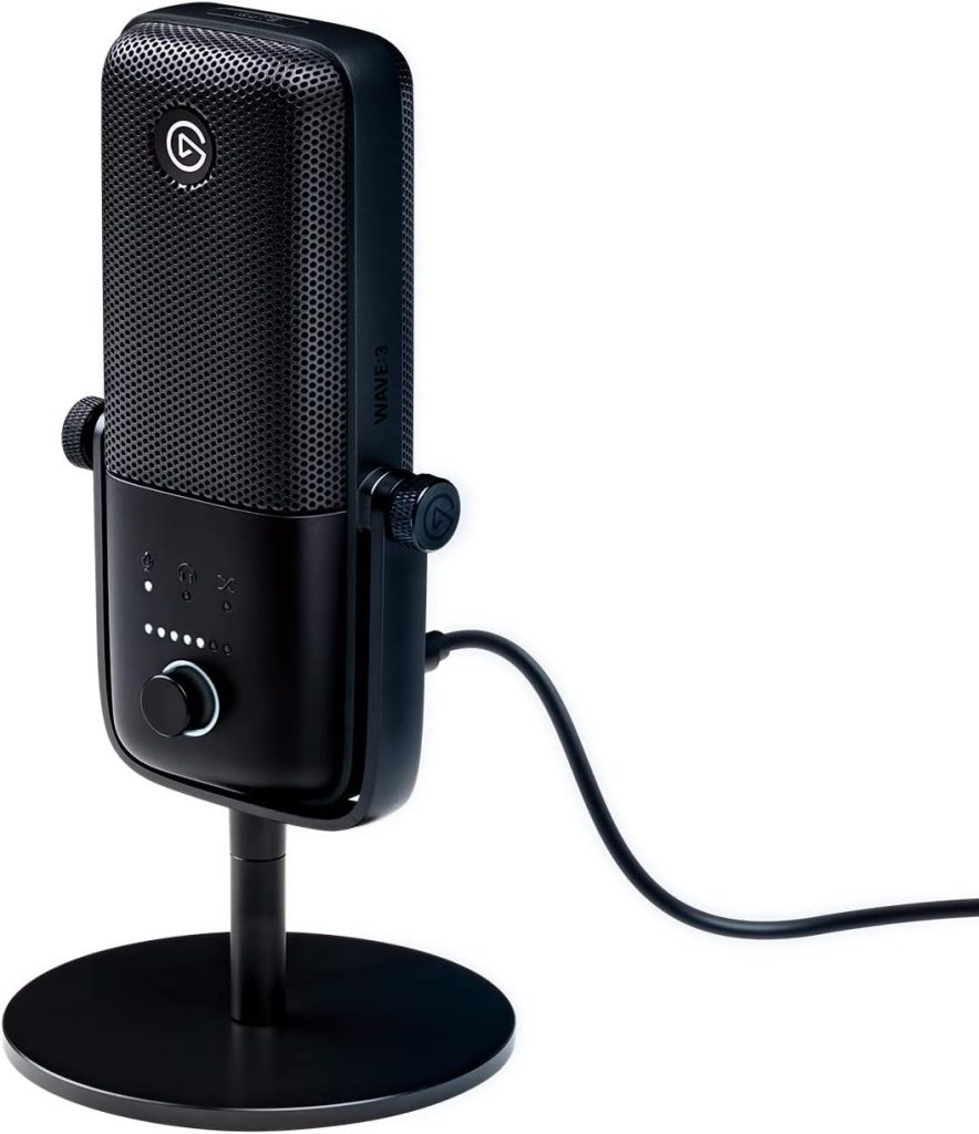 Elgato Wave:3 USB Condenser Microphone for Streaming