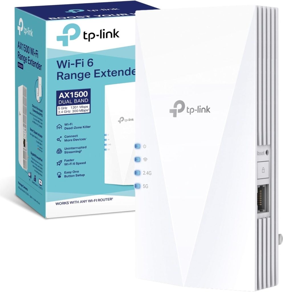 TP-Link RE500X AX1500 WiFi 6 WiFi Extender Booster WiFi Booster