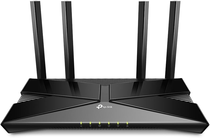 TP-Link Archer AX53 Wi-Fi 6 WLAN Router (2402 Mbps 5 GHz, 574 Mbps 2.4 GHz, 4 × Gigabit LAN Ports, Does Not Support DSL Function