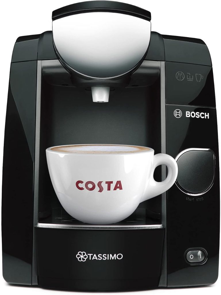 Tassimo by Bosch Joy Pod Coffee Machine, TAS4502NGB, Black