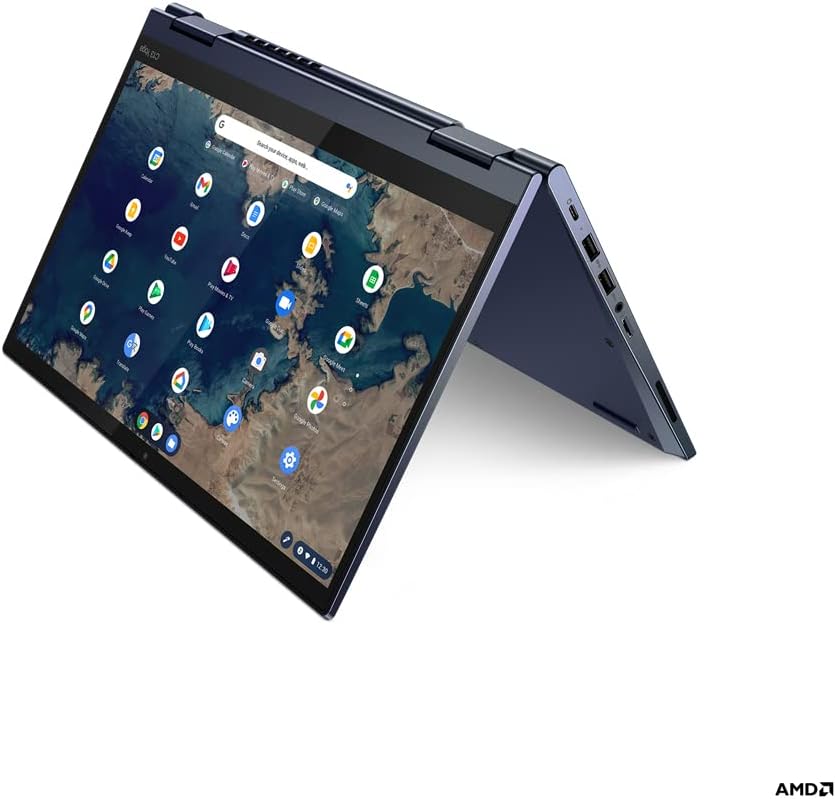 Lenovo ThinkPad C13 Yoga Chromebook 33.8 cm (13.3") Touchscreen Full HD AMD Athlon Gold 4 GB DDR4-SDRAM 64 GB eMMC Wi-Fi 6 (802.11ax) Chrome OS Blue