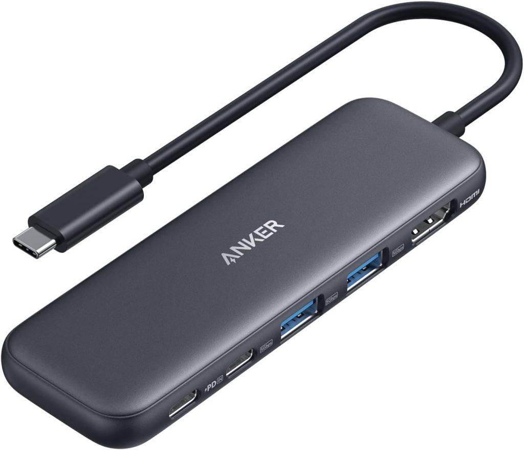 Anker USB-C Hub, 5-in-1 USBC to HDMI Hub with 4K Display, 85W Max PD