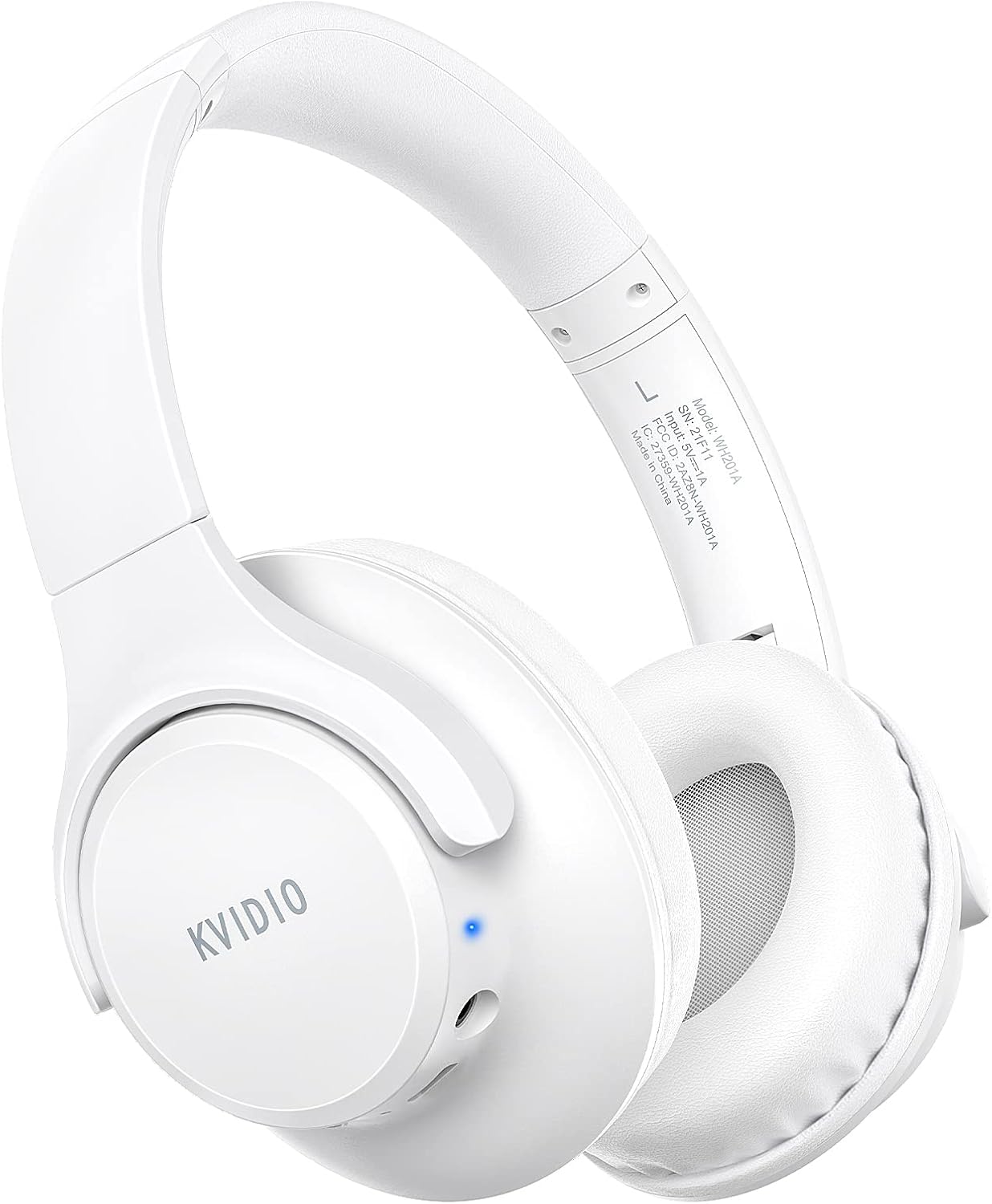 KVIDIO Bluetooth Headphones Wireless Over Ear 65h Battery Wired & Wireless
