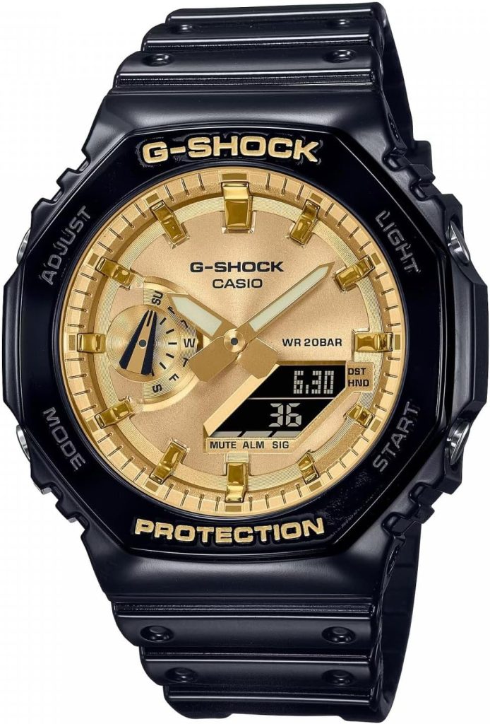 Casio G-Shock Classic GA-2100GB-1AER Mens Wristwatch 200m Water-Resistant