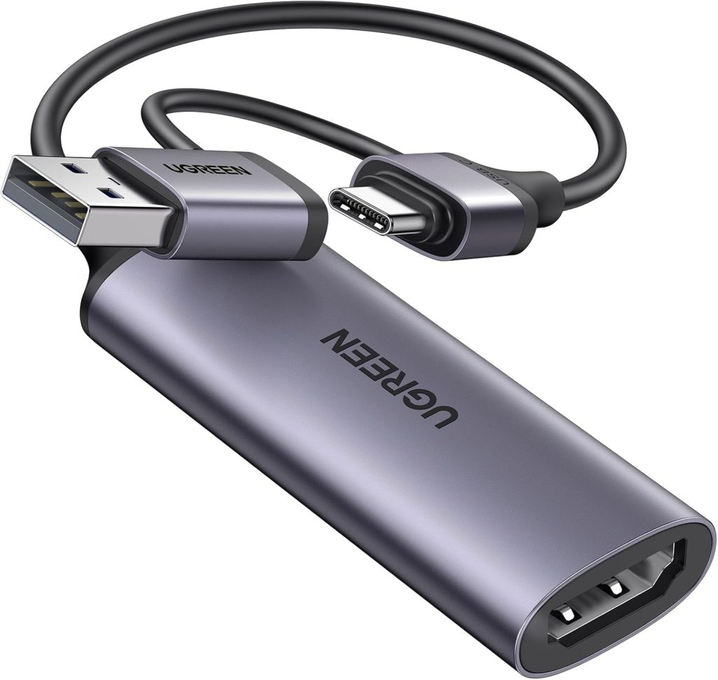 UGREEN Video Capture Card HDMI to USB C 1080P 60FPS Capture