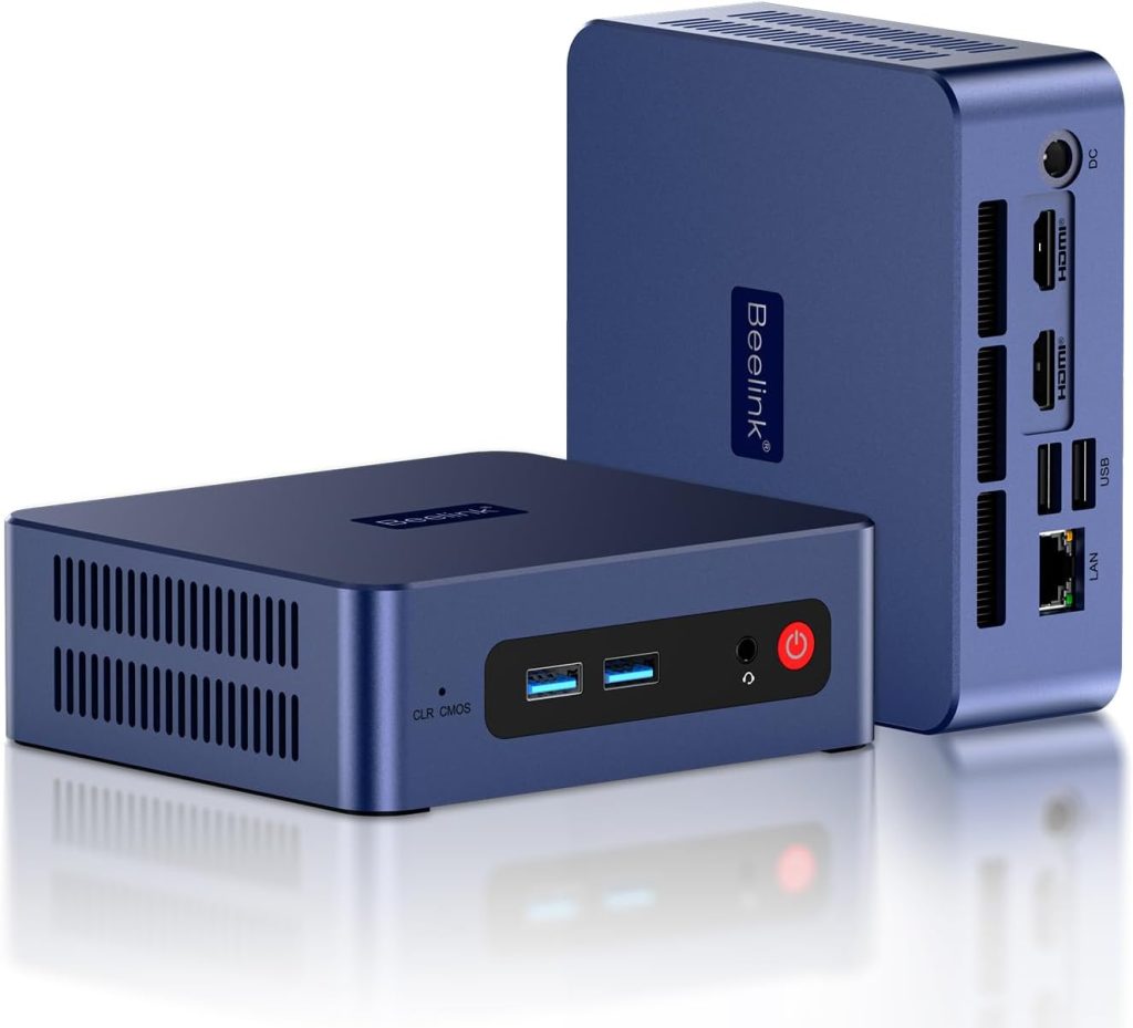 Beelink SER3 Mini PC, AMD Ryzen 3200U(up to 3.5GHz) Mini Computer Windows 11 Pro 8GB DDR4 RAM 256GB NVMe SSD, Micro PC 4K@60Hz Dual HDMI, 1000Mbps LAN, WiFi5,BT5.0