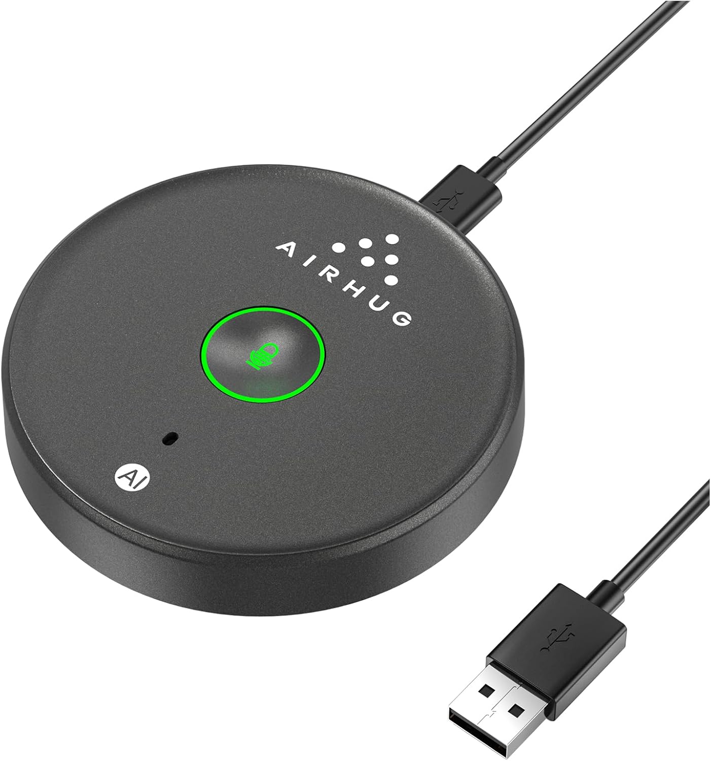 AIRHUG USB Microphone No Speaker, Desktop Computer Mic for Laptop