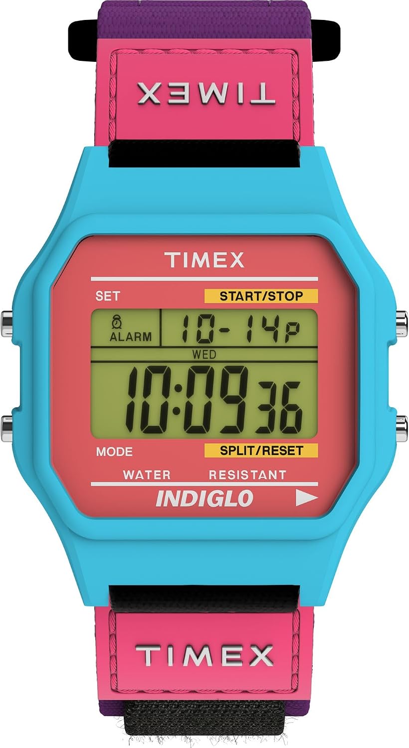 Timex Unisex Main Street Digital 36mm Fast Wrap Strap Watch