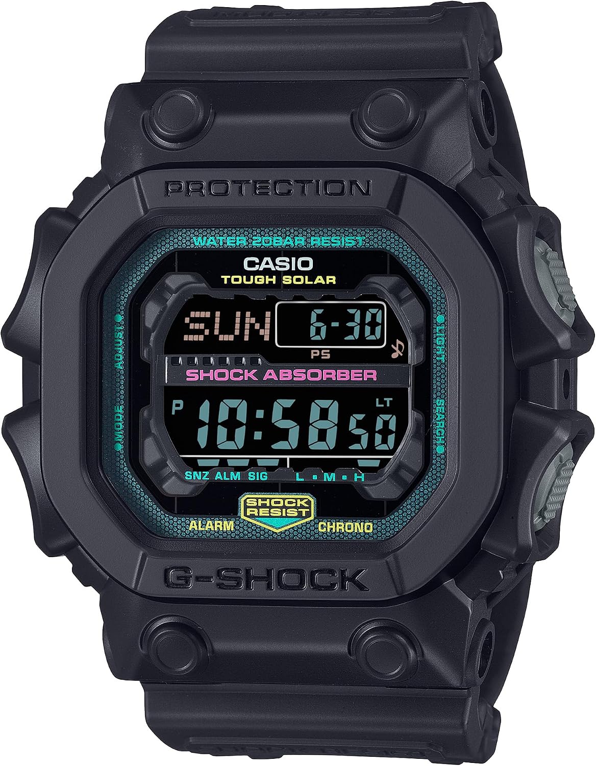 G-Shock GX56 Fluorescent Black Modern