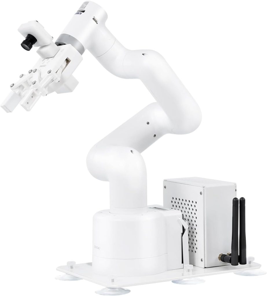 Yahboom 7Axis collaborative Robot arm Jetson Orin Nx SUPER 16GB UR-Like AI Visual Recognition, Movet, APP Control, Support ROS Education Development with Adaptive Gripper