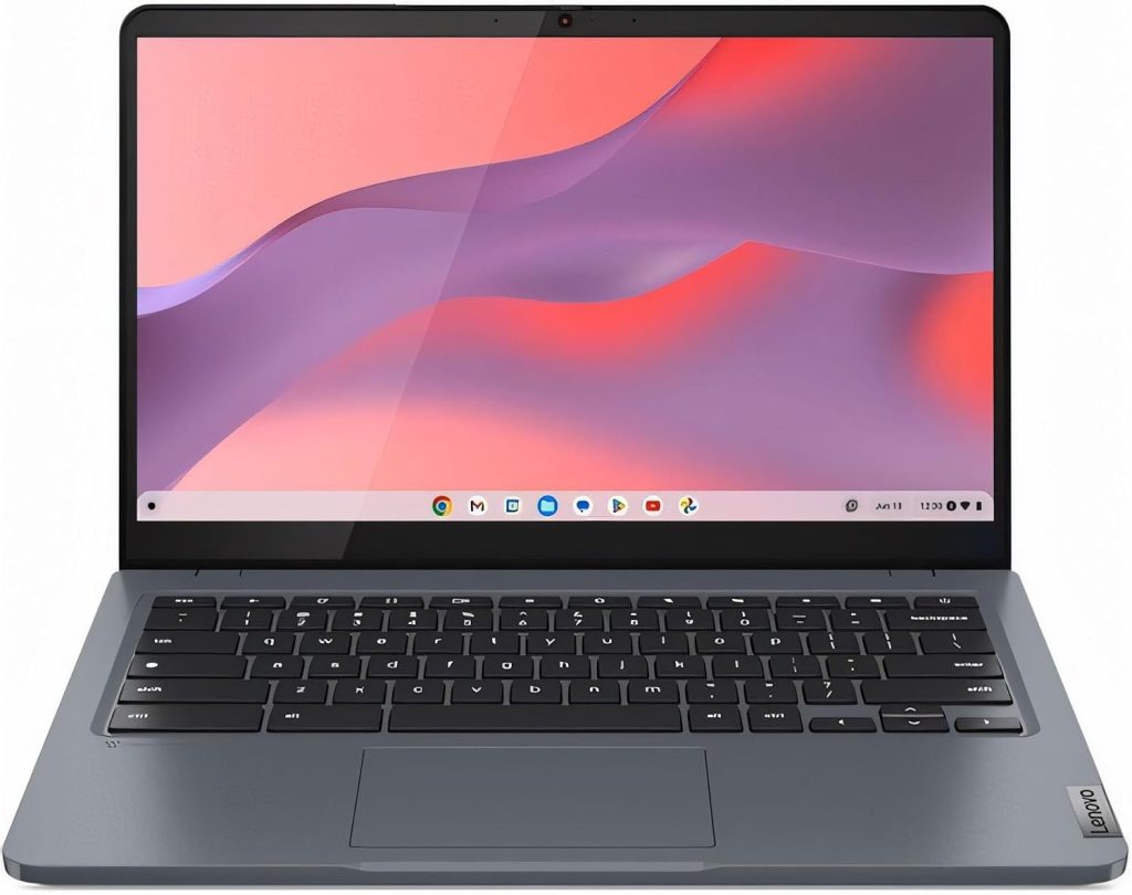 Lenovo IdeaPad Slim 3 | 14 inch Full HD Laptop | Intel Core i3-N305 | 8GB DDR5 RAM | 128GB eMMC Storage | Chrome OS | Cloud Grey