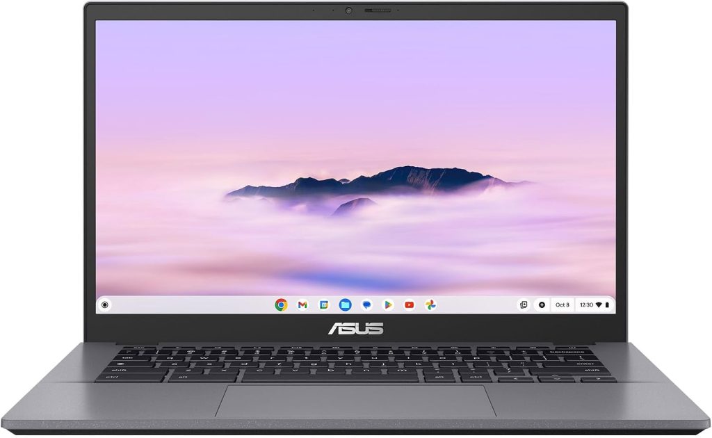 ASUS Chromebook Plus CX34 14" Laptop | Full HD Anti Glare Display | Intel Core i5-1235U | 8GB LPDDR5 RAM | 512GB SSD | ChromeOS | Grey | CX3402CBA-PQ0513