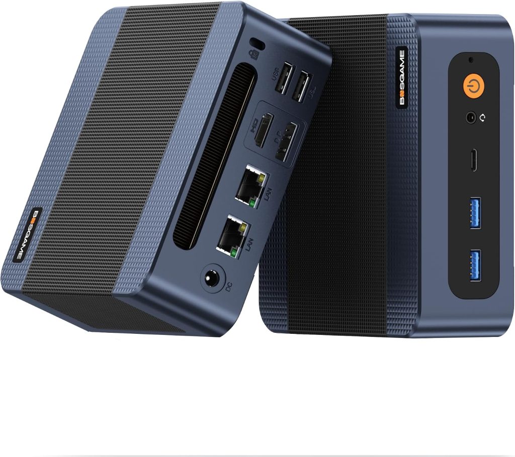 BOSGAME E6 ECO Mini PC Intel Core 3 304 (N100 Upgrade) 12GB 512GB SSD