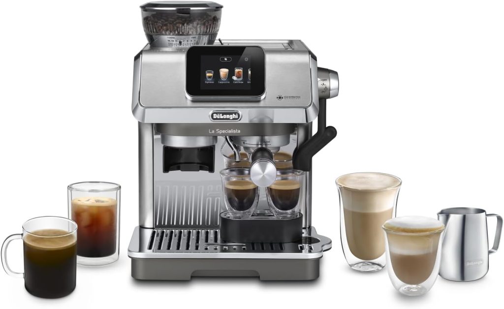 De'Longhi La Specialista Touch - Espresso Machine 10 Preset Drinks Metal