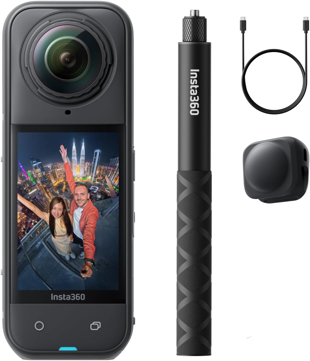 Insta360 X5 Get-Set Bundle - 8K 360 Camera with Dual 1/1.28" Sensors