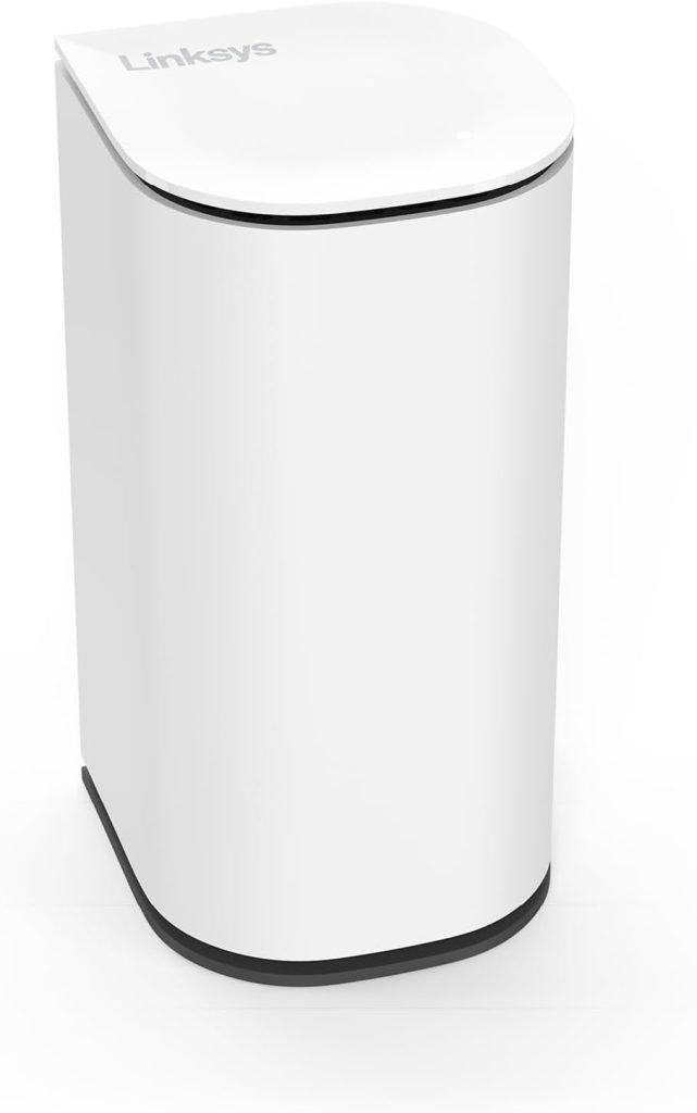 Linksys Velop Micro 7 Mesh System | Dual-Band with BE5000 WiFi Speed | Whole Home Coverage up to 200 m2 per Node| 2.5 Gbps Ethernet | 1.8X faster WiFi than W-iFi 6 | 1-Pack