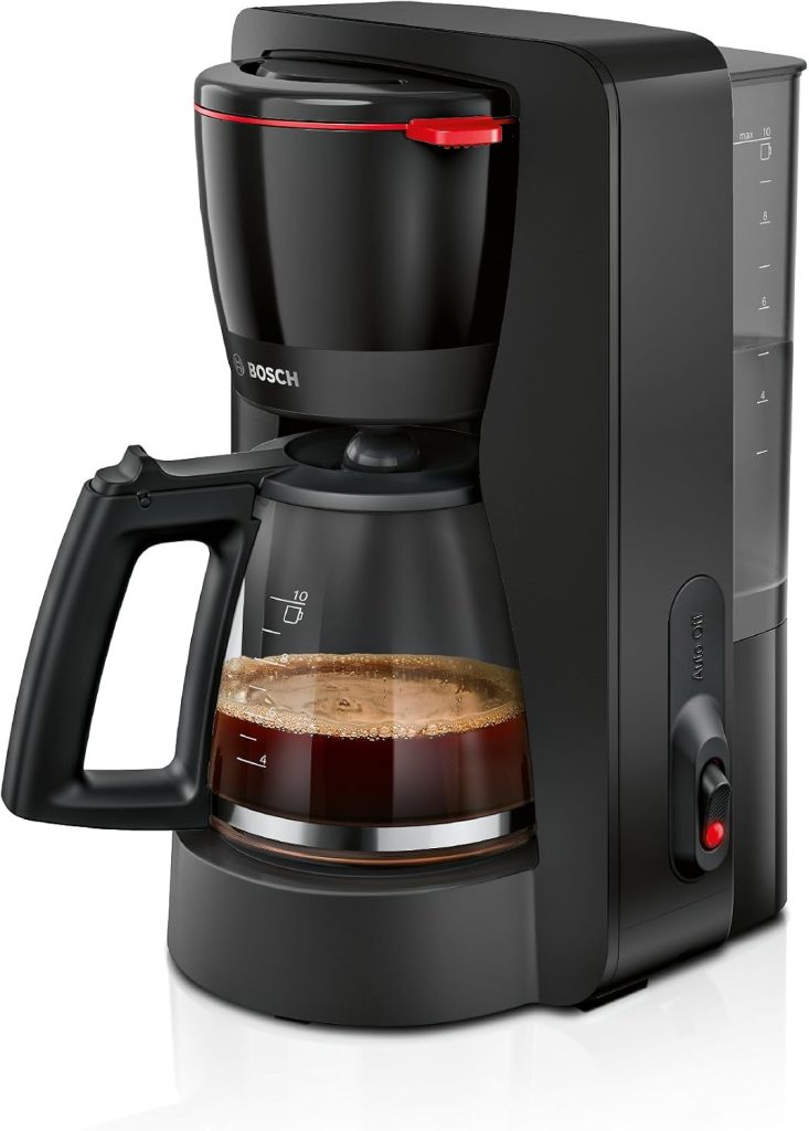 Bosch MyMoment Filter Coffee Machine, TKA2M113GB, Black