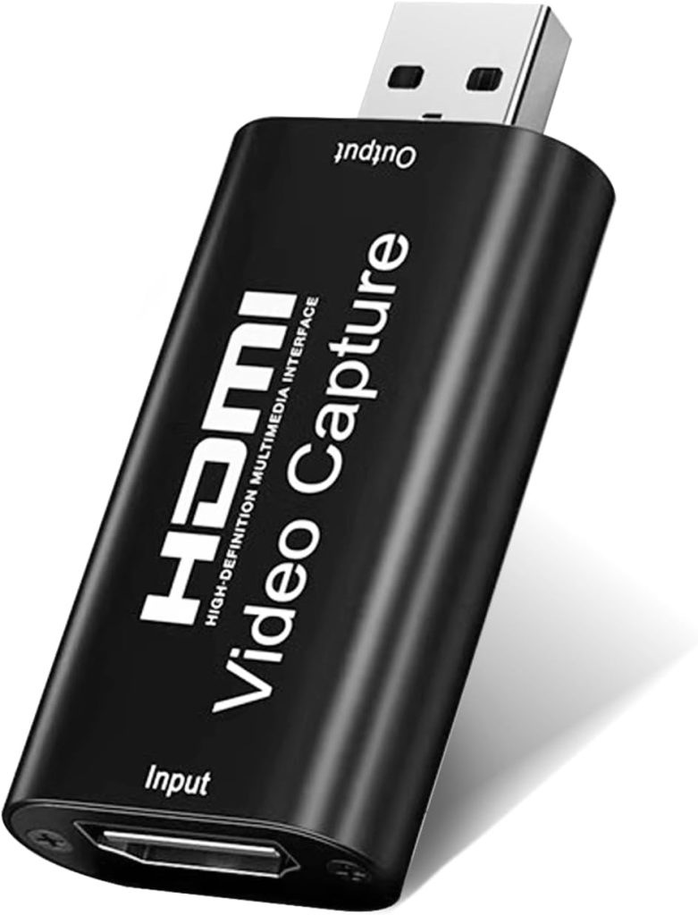 HDMI to USB 2.0 Capture Card 1080P Video Audio Recorder Grabber