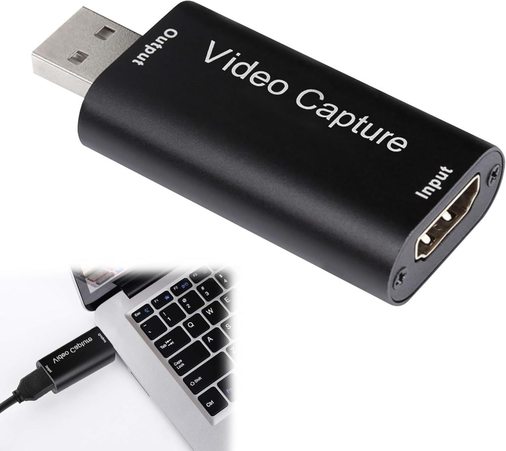 1080P/4K HD-MI to USB, HD-MI Capture Card 2.0 Video Recording Card
