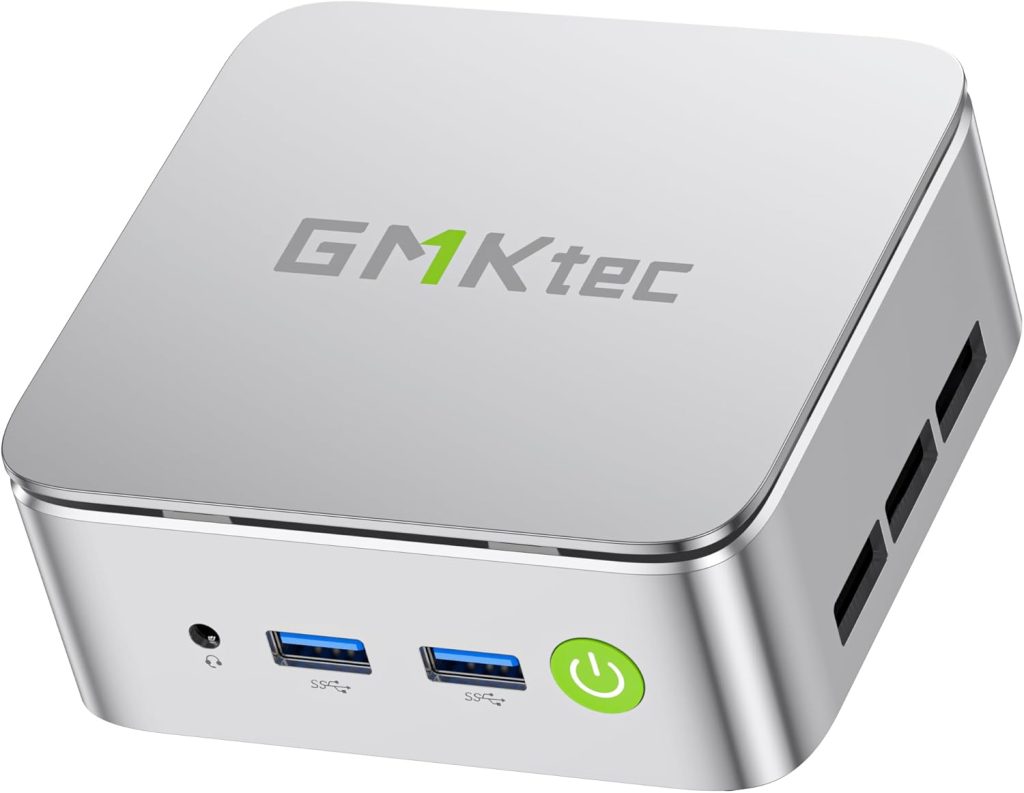 GMKtec Mini PC Windows 11 Pro Ryzen 5 3500U (Beats 4300U/N150/N100/N95), 16GB RAM 1TB SSD 2.5GbE NIC LAN Office Home Desktop Computers, Triple 4K Display, WiFi, BT, USB-C, DP Nucbox G10