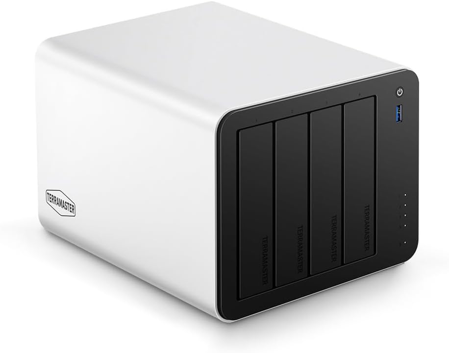 TERRAMASTER F4-425 Plus NAS 2-Bay Intel N150 4-Core CPU 16GB RAM (Diskless)