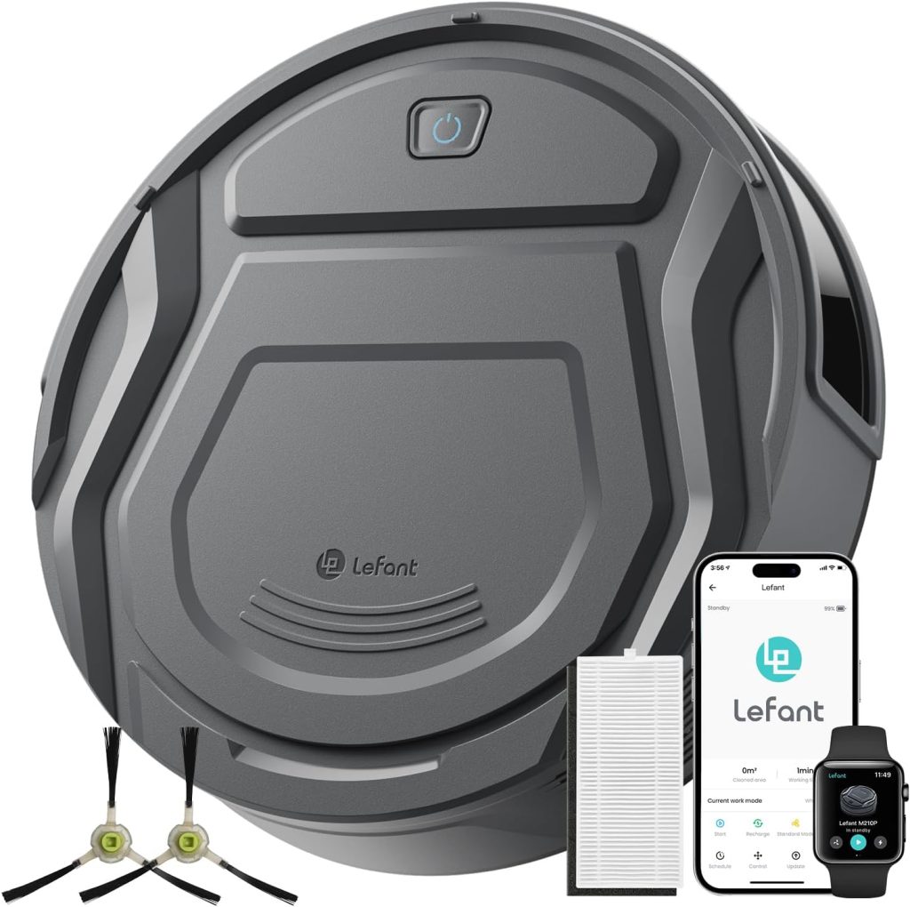 Lefant M210Pro Robot Vacuum Cleaner,Designed for pet hair and carpet