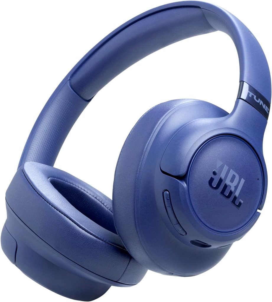 JBL Tune 780 NC Wireless Over-Ear Bluetooth Headphones, Blue