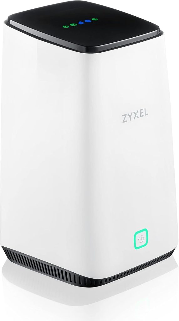 5G Home Router (Zyxel NR5103) Unlocked to Any Network | AX3600 WiFi 6 Router | Dual WAN (Renewed)