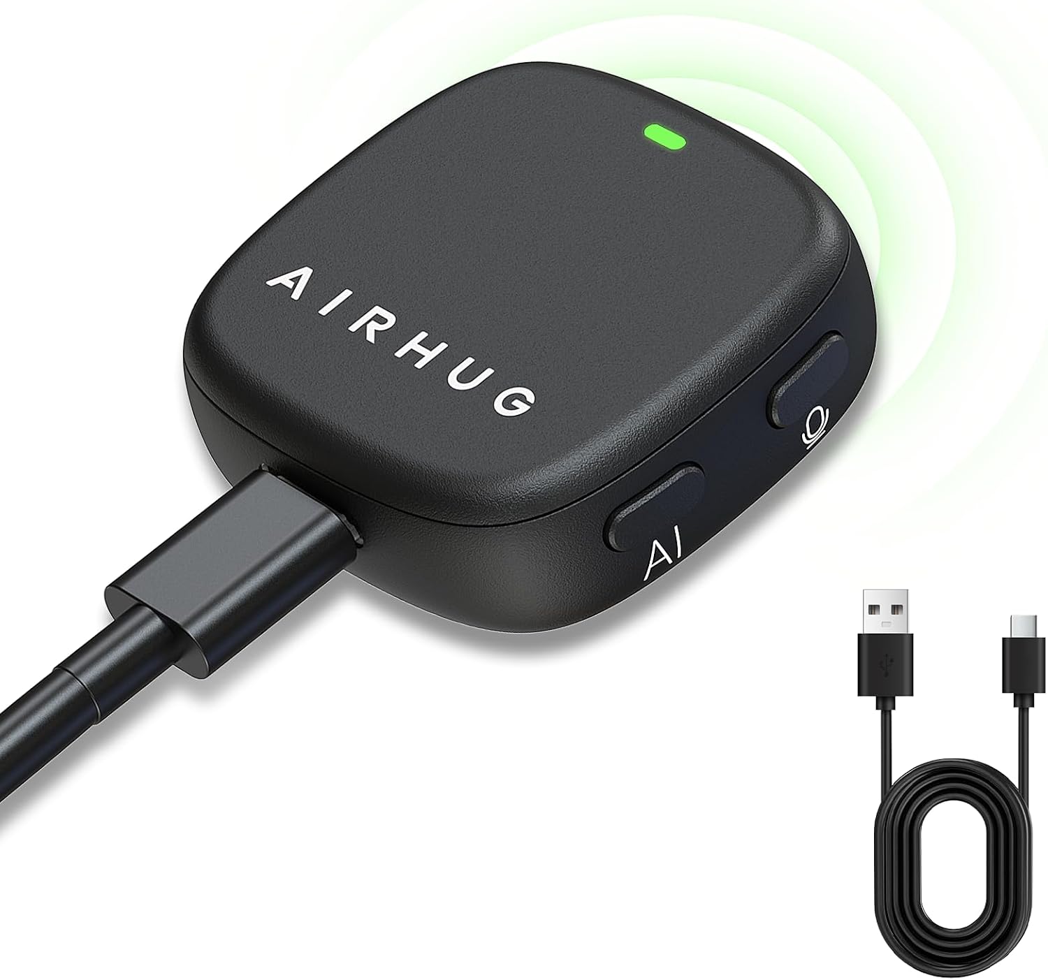 AIRHUG Conference USB Microphone No Speaker, Desktop Computer Mic