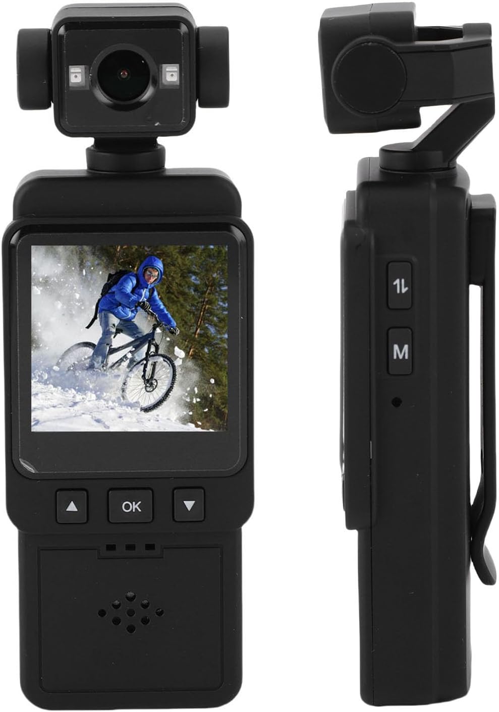 Jectse Action Camera 1080p with 6 Axis Stabilization WiFi IP65