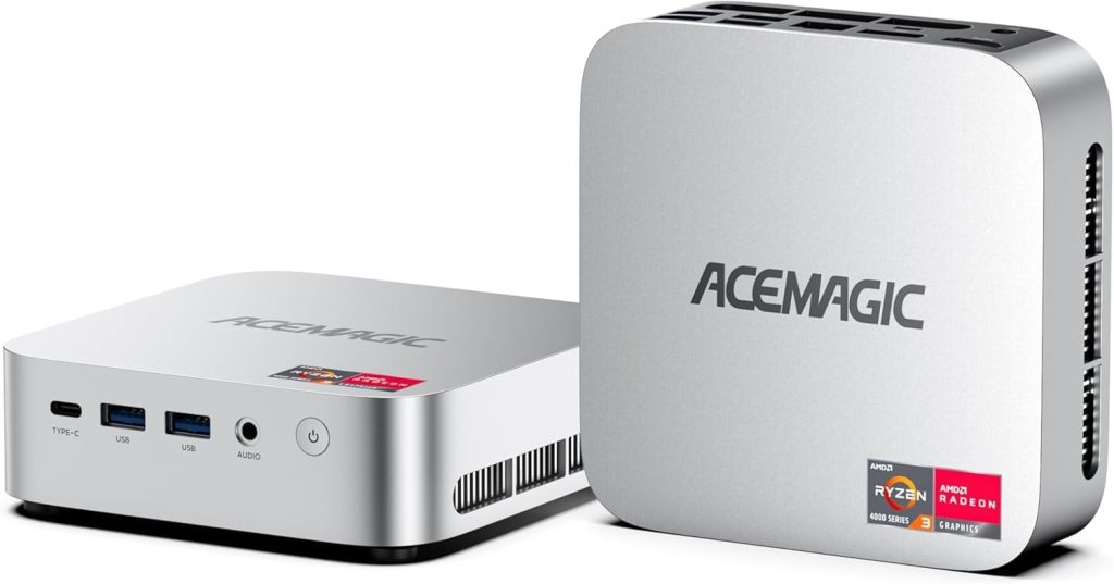 Mini PC Ryzen 7330U(Βeats 3550H/3200U, Up to 4.3GHz), 8GB RAM 256GB SSD