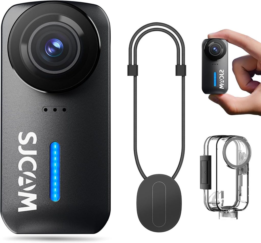 SJCAM C110 Body Camera, 4K Action Camera 200 Mins Battery (5G Only)