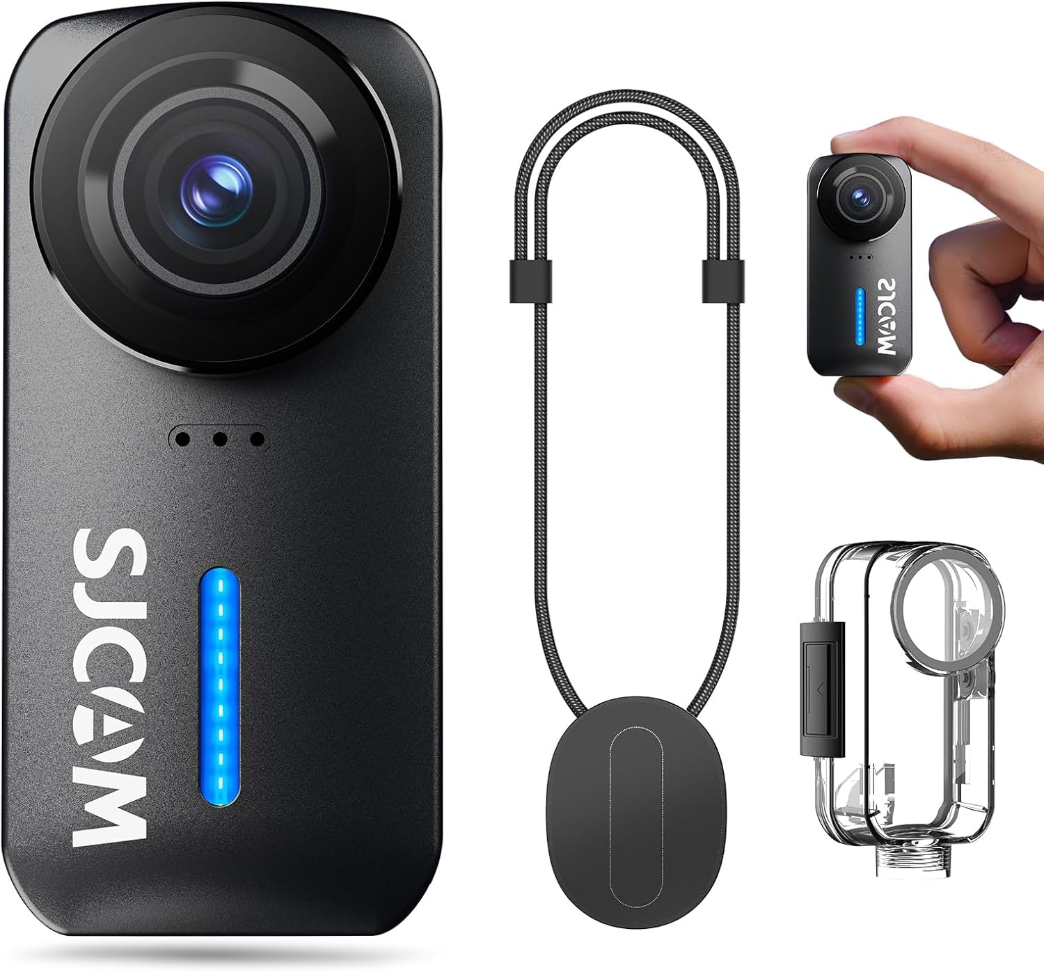 SJCAM C110 Body Camera, 4K Action Camera 200 Mins Battery (5G Only)