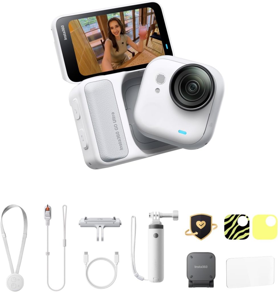 Insta360 GO Ultra Lifestyle Bundle - 4K Hands-Free Vlogging Camera