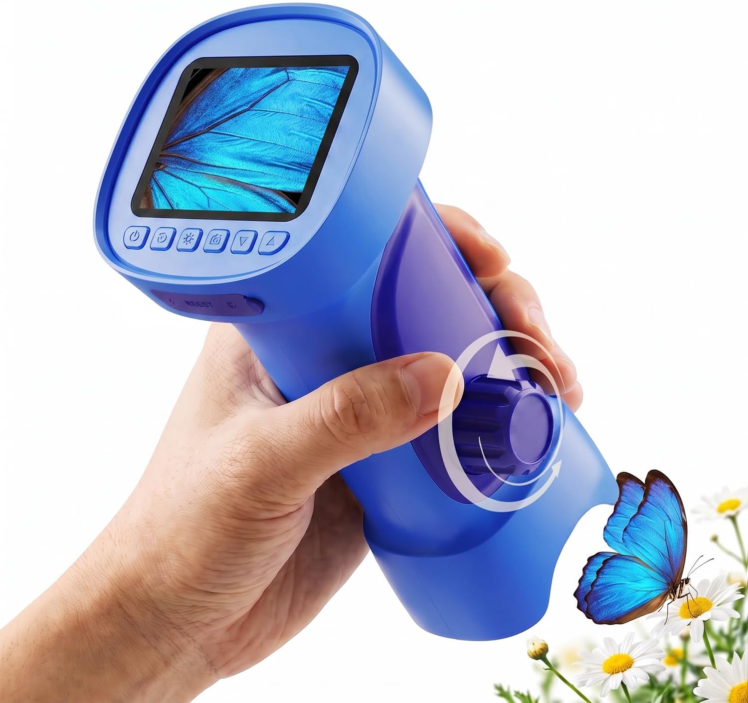 Microscope for Kids 1000X with Screen, Photo, Video Functions