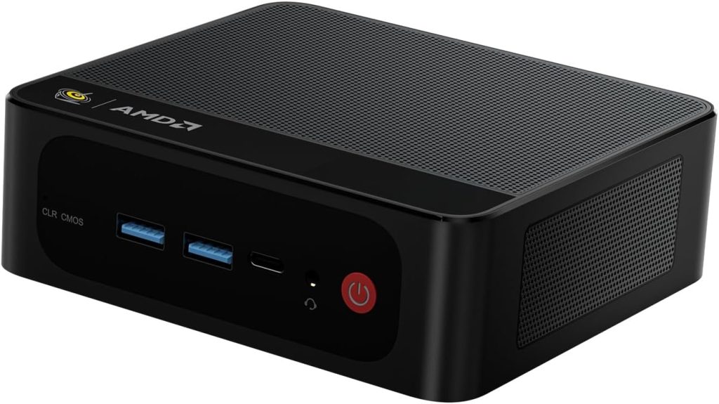 Beelink SER5 MAX Gaming Mini PC,Ryzen7 7735U(up to 4.75 GHz),16G LPDDR5 RAM 500G PCIe 4.0 NVMe SSD,4K Triple Display output,AMD Radeon 680M,WIFI 6/2.5G LAN/Bluetooth 5.4/W 11 Pro installed